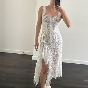 Bronx and Banco Tiffany Blanc Dress size small - NEW!